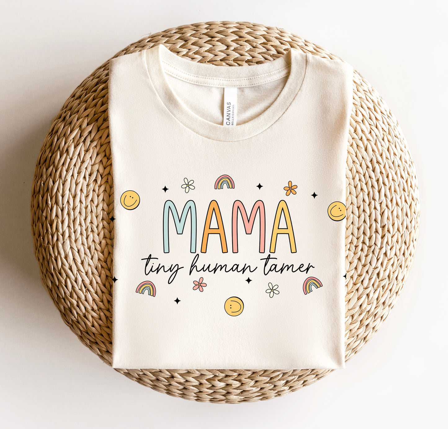 T-Shirt Mama Tiny Human Tamer