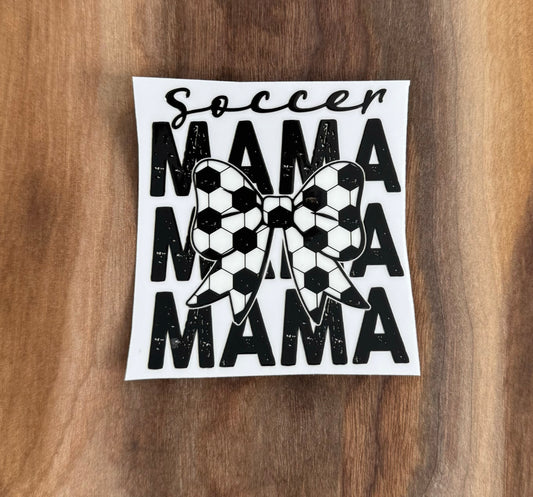 Soccer Mama UV Dtf Sticker