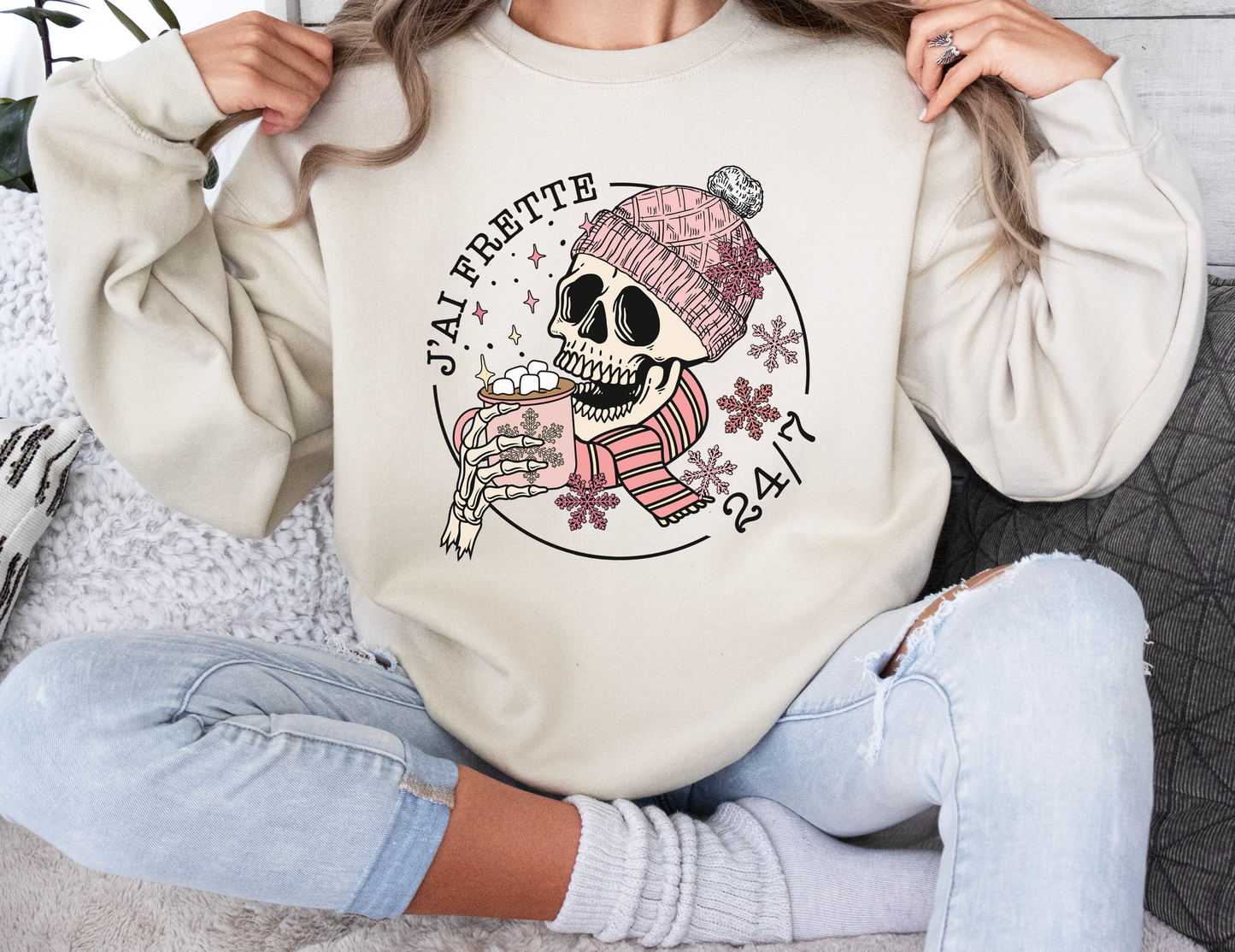 J'ai Frette 24/7 Crewneck