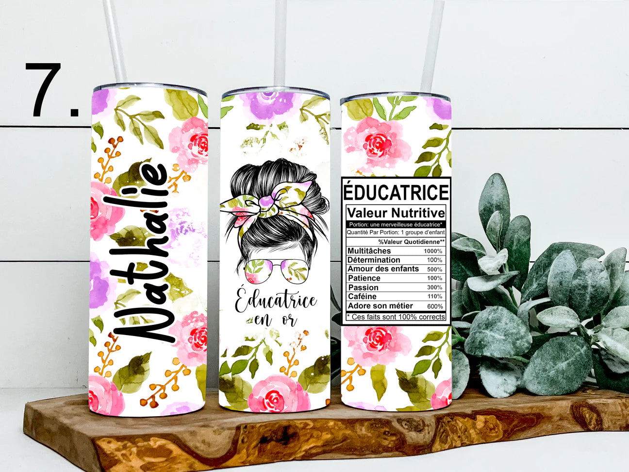 Professeure/Éducatrice En Or Tumbler