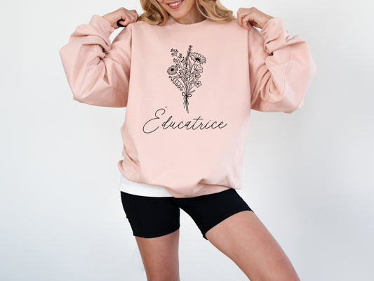 Éducatrice/Enseignante Crewneck
