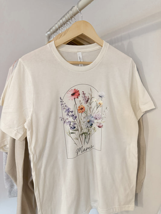 T-Shirt Mama Florale