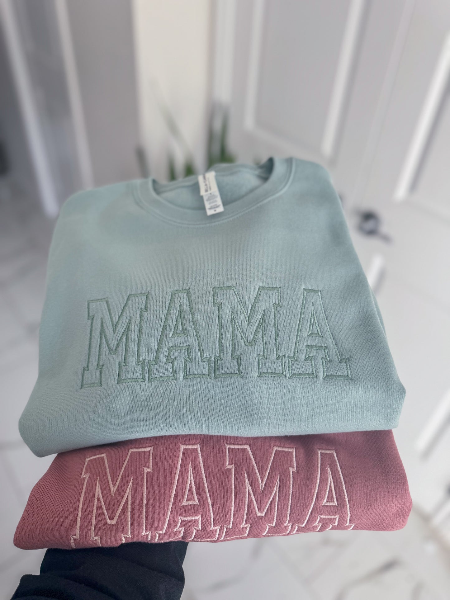 Mama Embroidery Crewneck