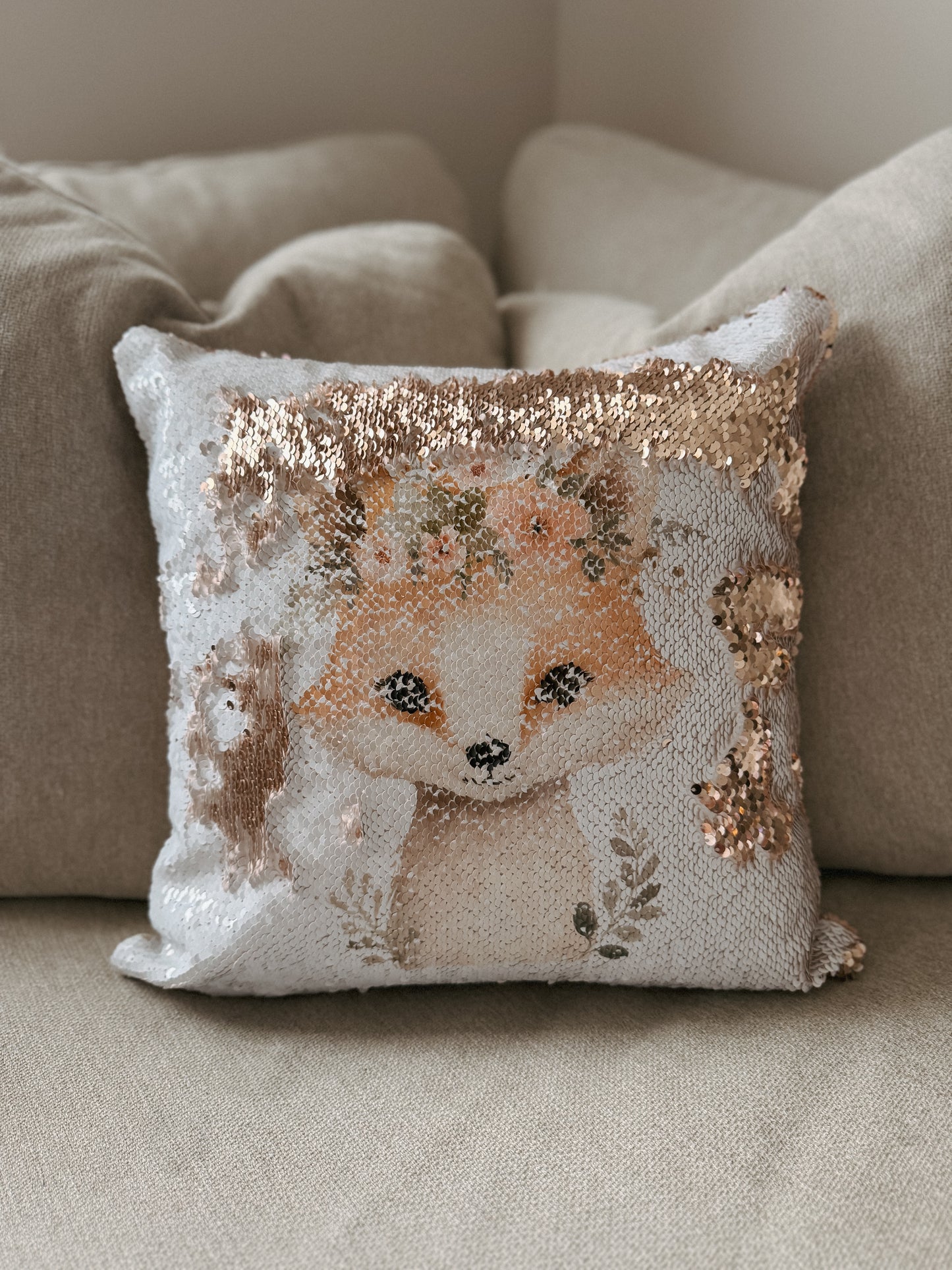 Sequin Pillow Case