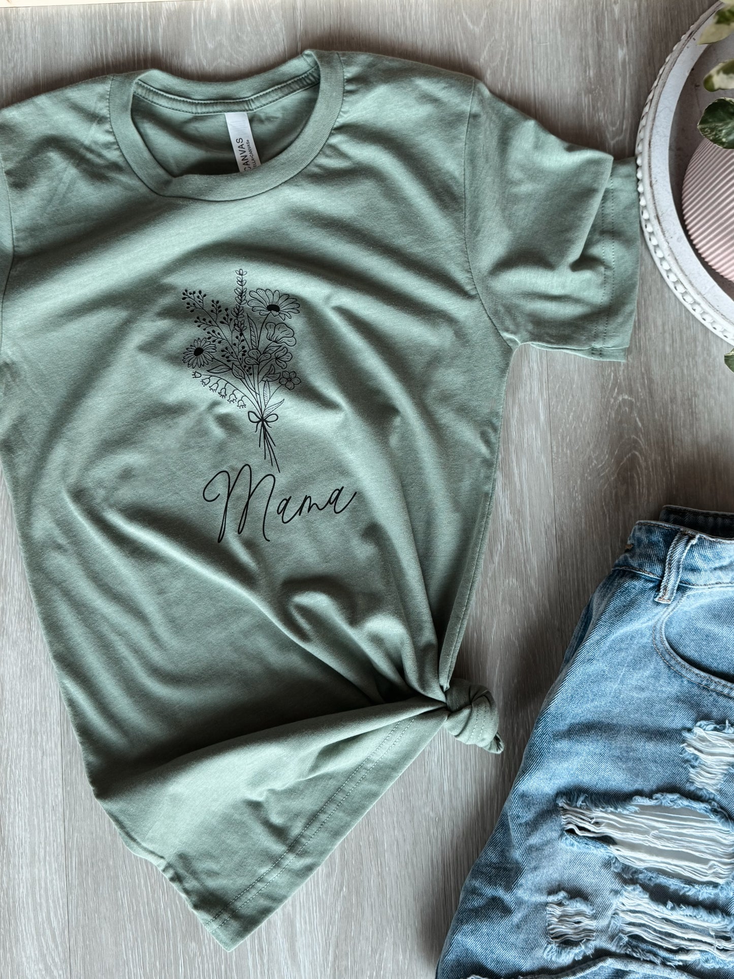 T-Shirt Maman Florale