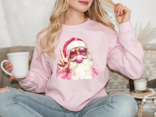 Santa Retro Crewneck