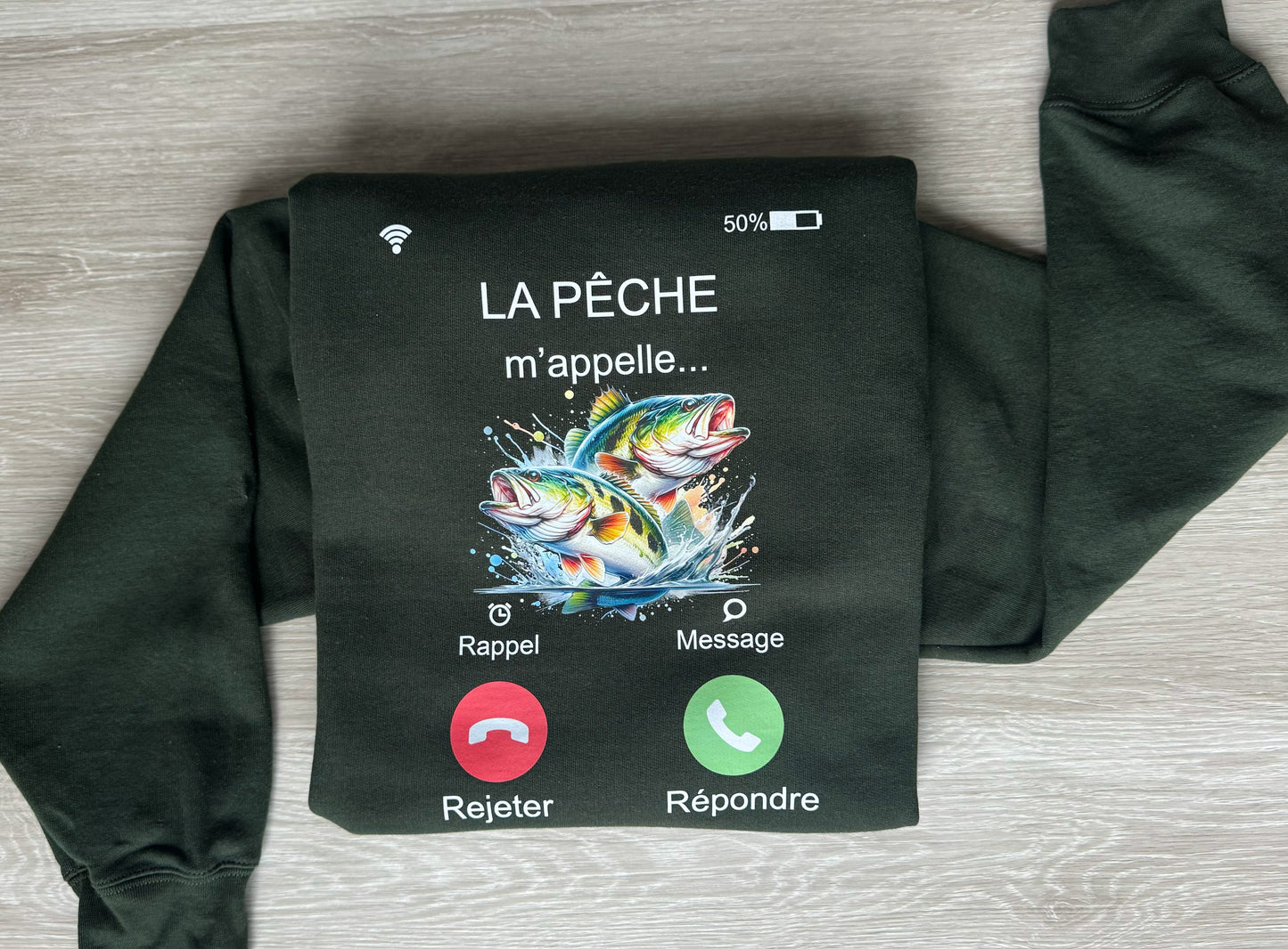 La Pêche M'appelle Crewneck