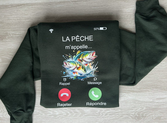 La Pêche M'appelle Crewneck