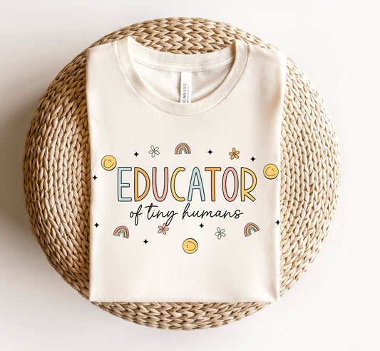 T-Shirt Educator Of Tiny Humans
