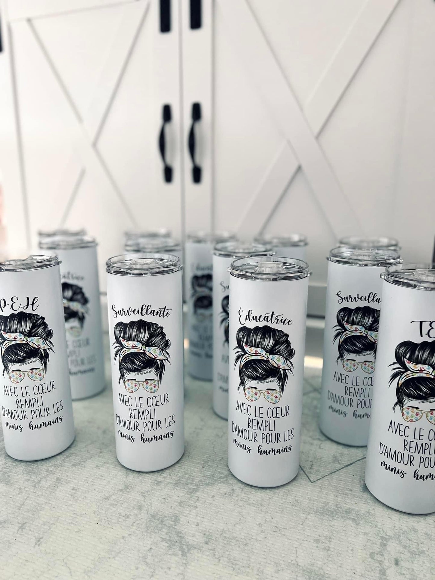 Coeur Rempli D'Amour Tumbler