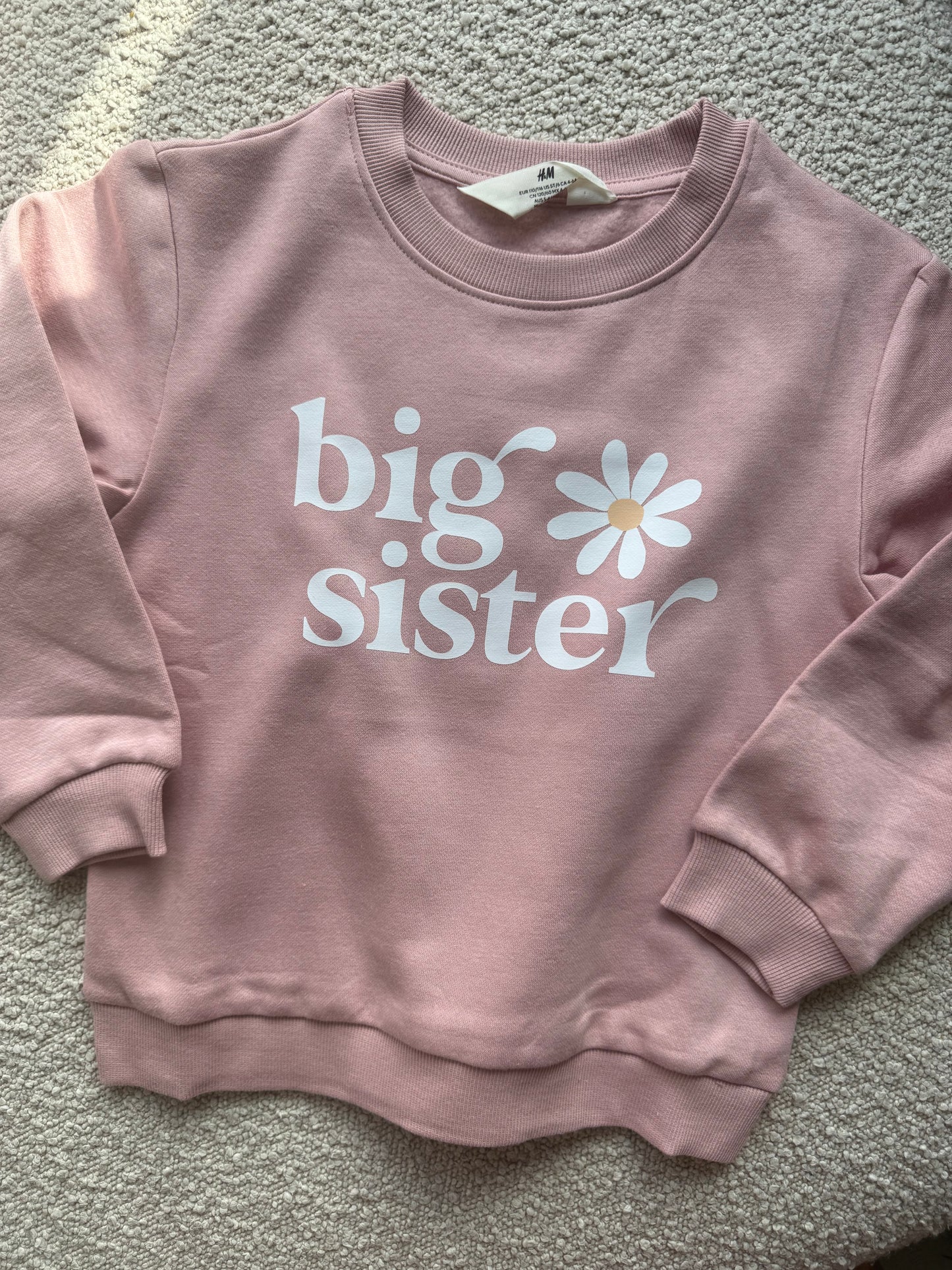 READY TO SHIP 5T Big Sister Crewneck