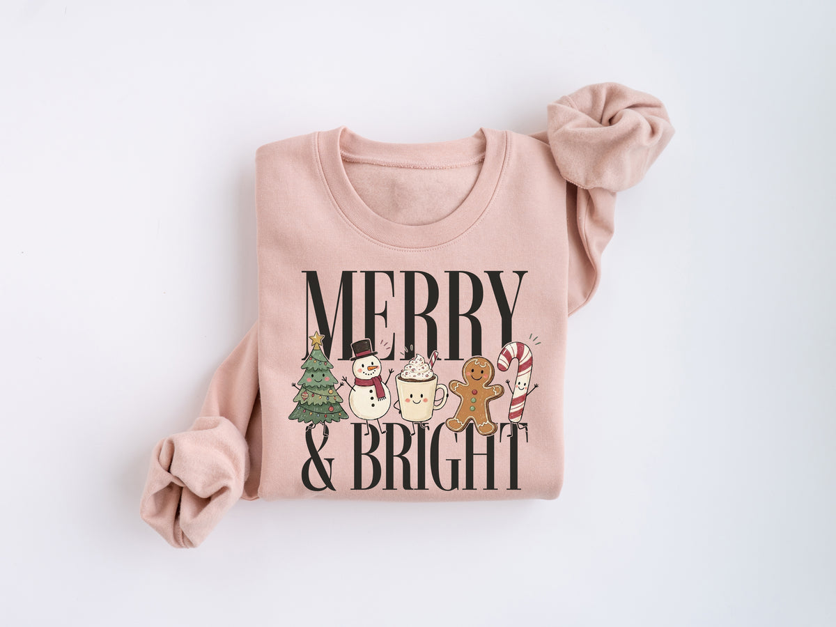 Merry & Bright Crewneck