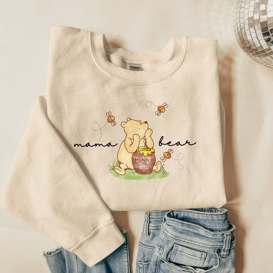 READY TO SHIP SMALL Mama Bear Crewneck
