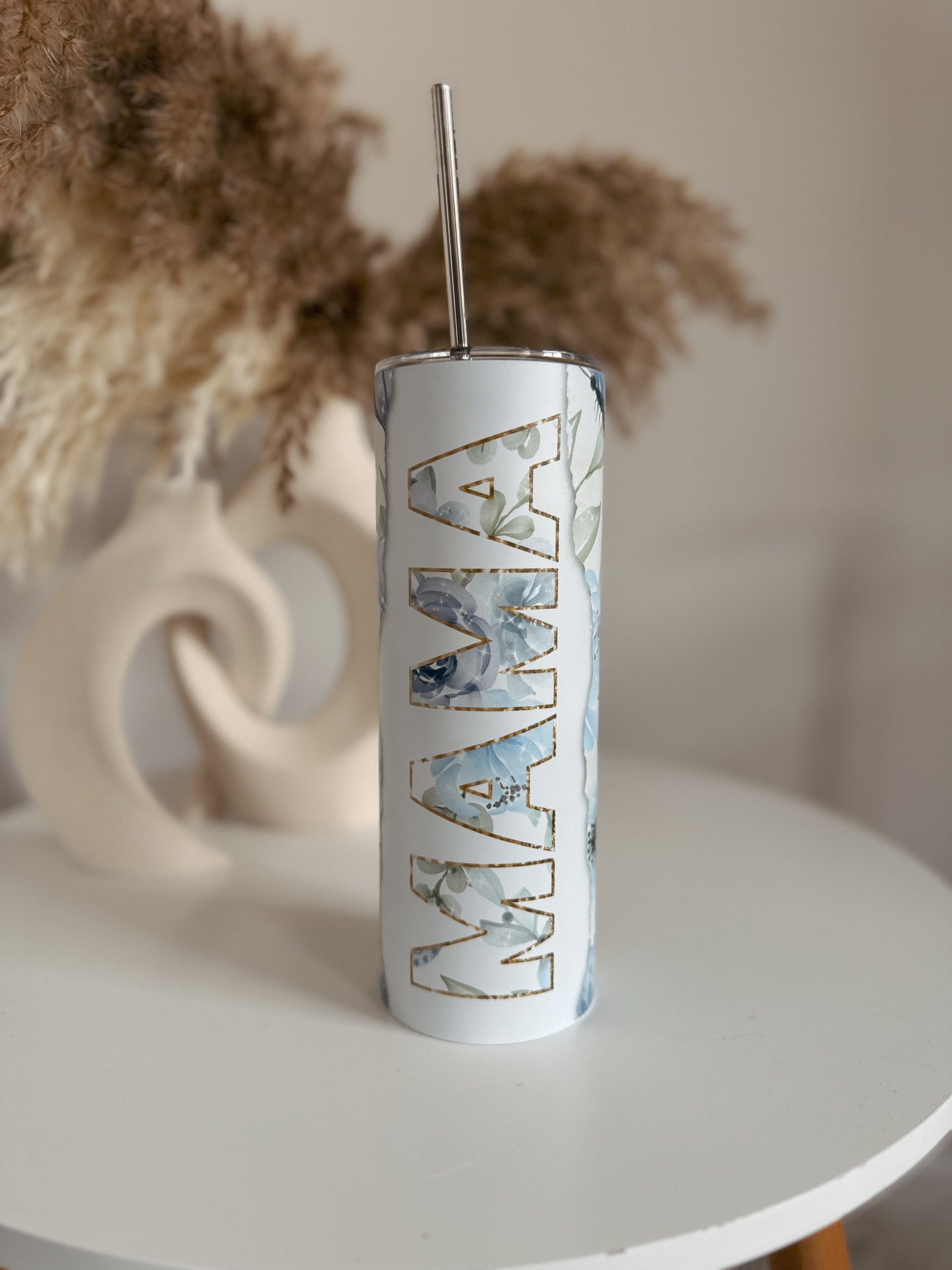 Mama Floral Tumbler