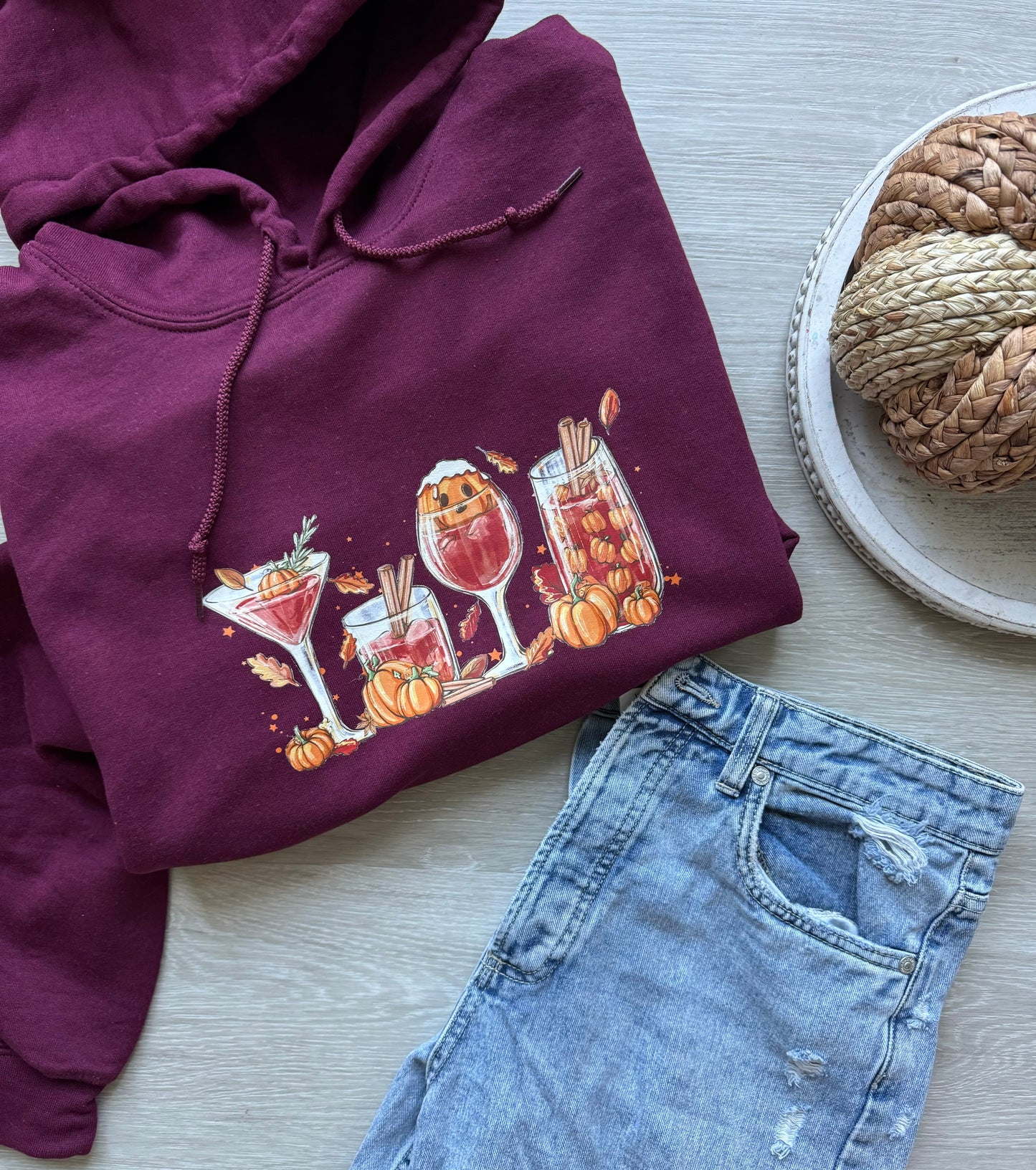 Fall Wine Hoodie