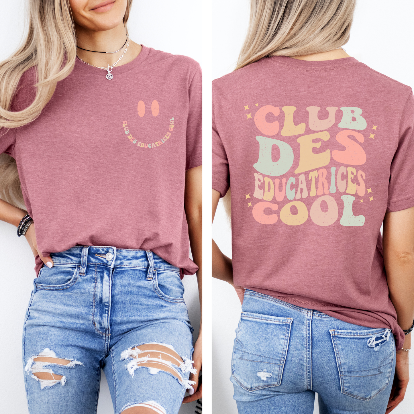 T-shirt Club Des Éducatrices/Enseignantes Cool