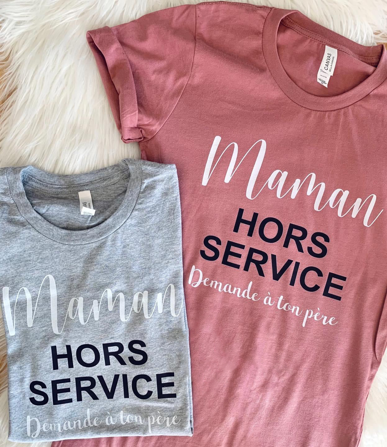 T-Shirt Maman Hors Service