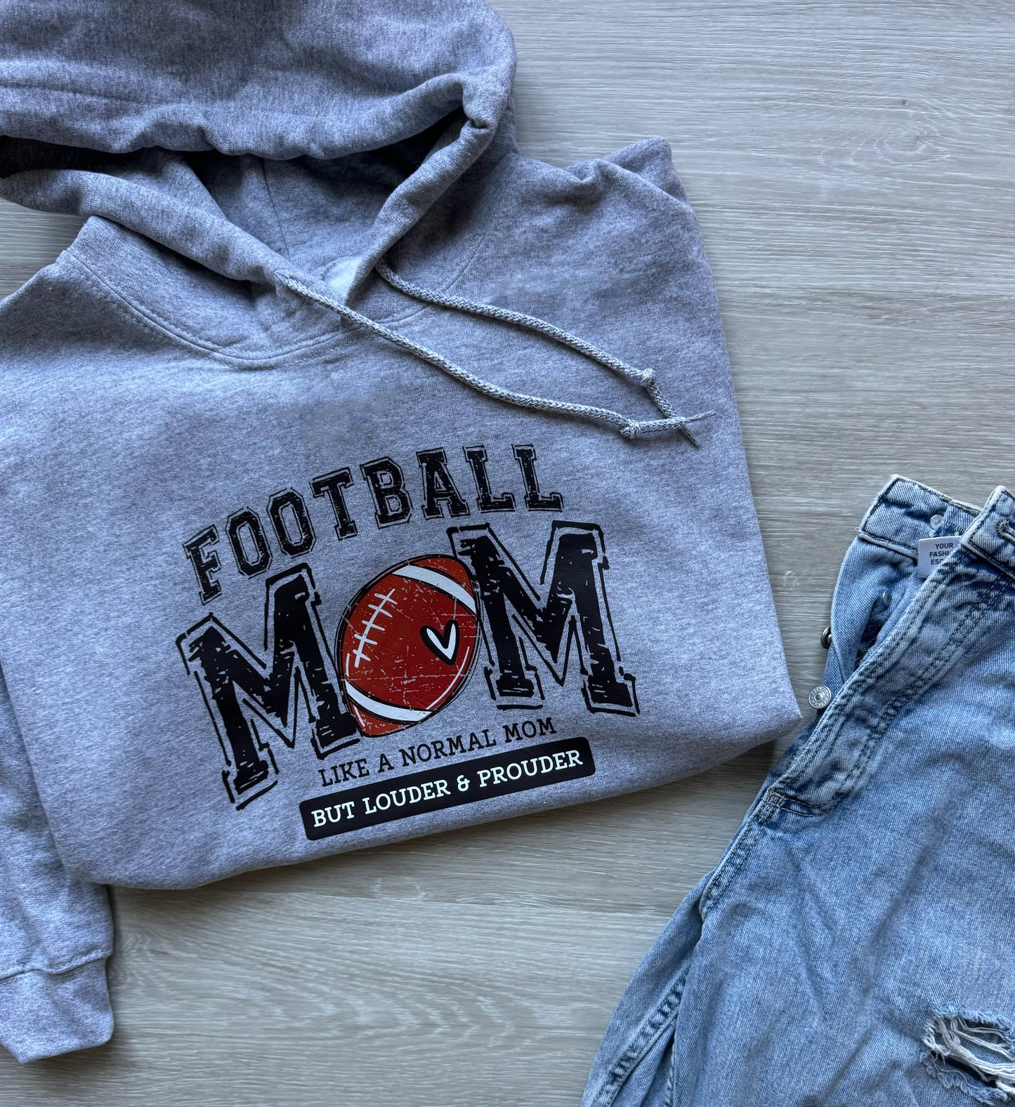 Hoodie Football Mom