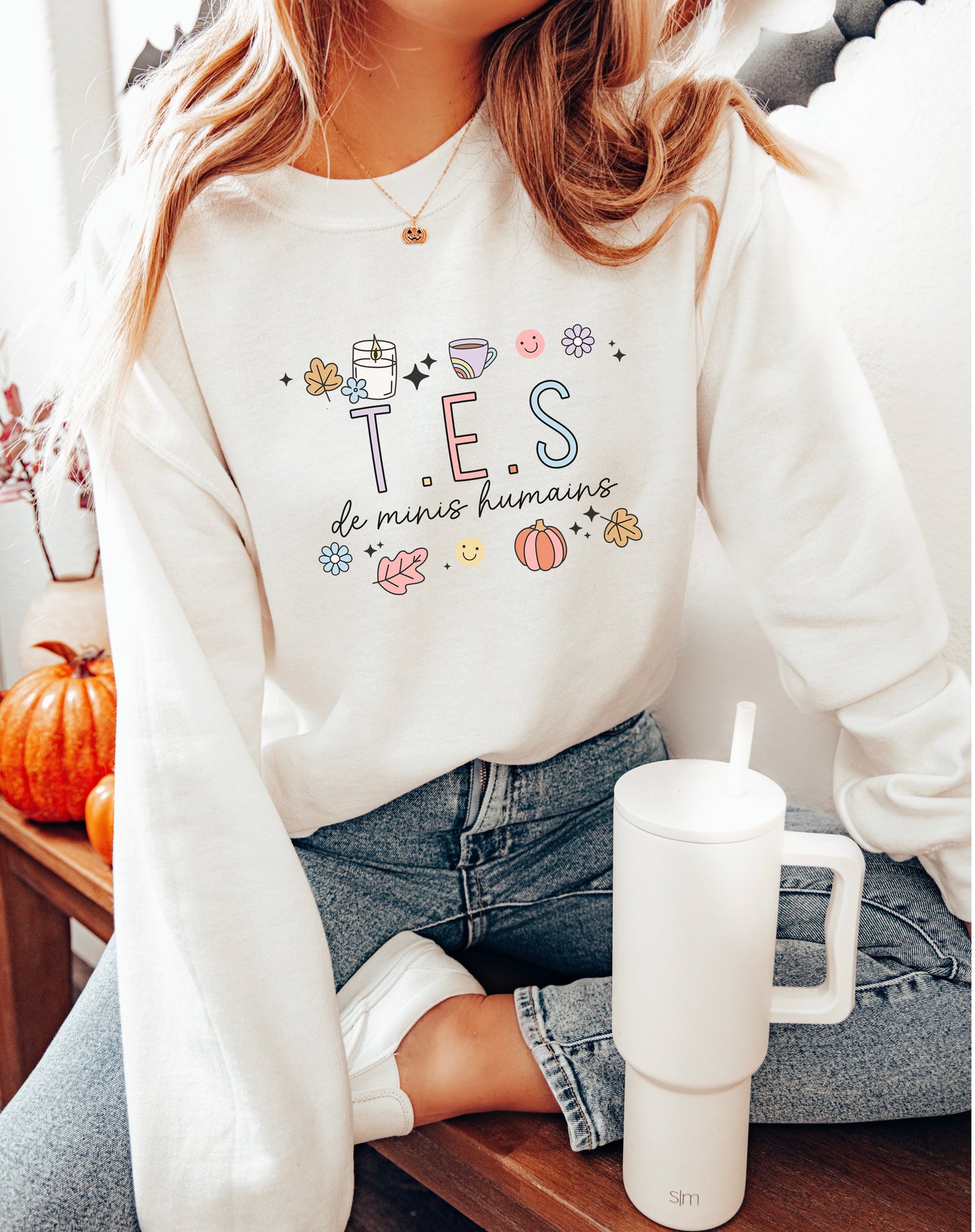 T.E.S de Minis Humains Crewneck