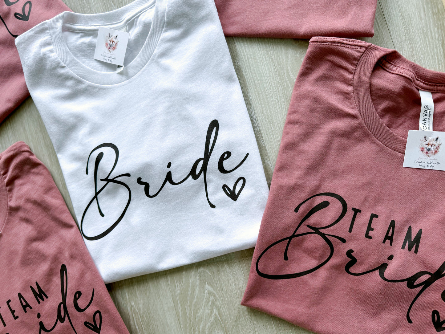 T-Shirt Team Bride