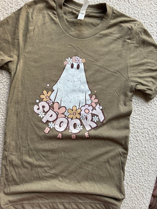 READY TO SHIP XS Spooky Babe T-Shirt