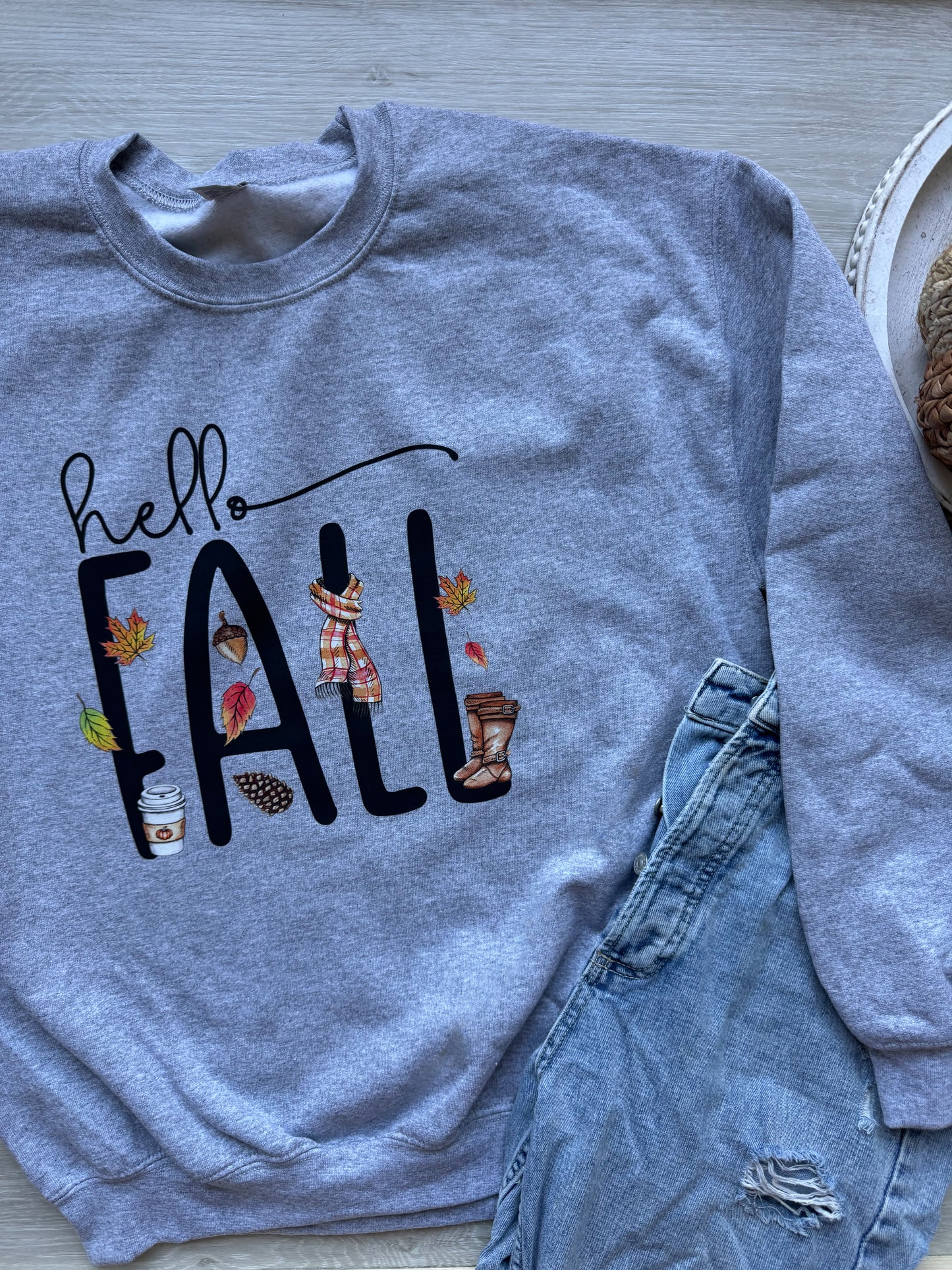 Hello Fall Crewneck