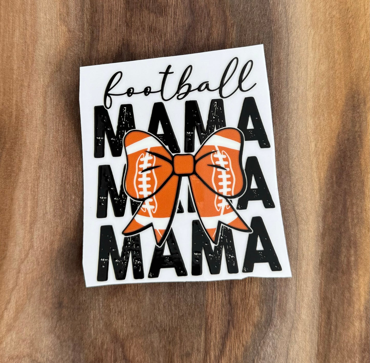 Football Mama UV Dtf Sticker