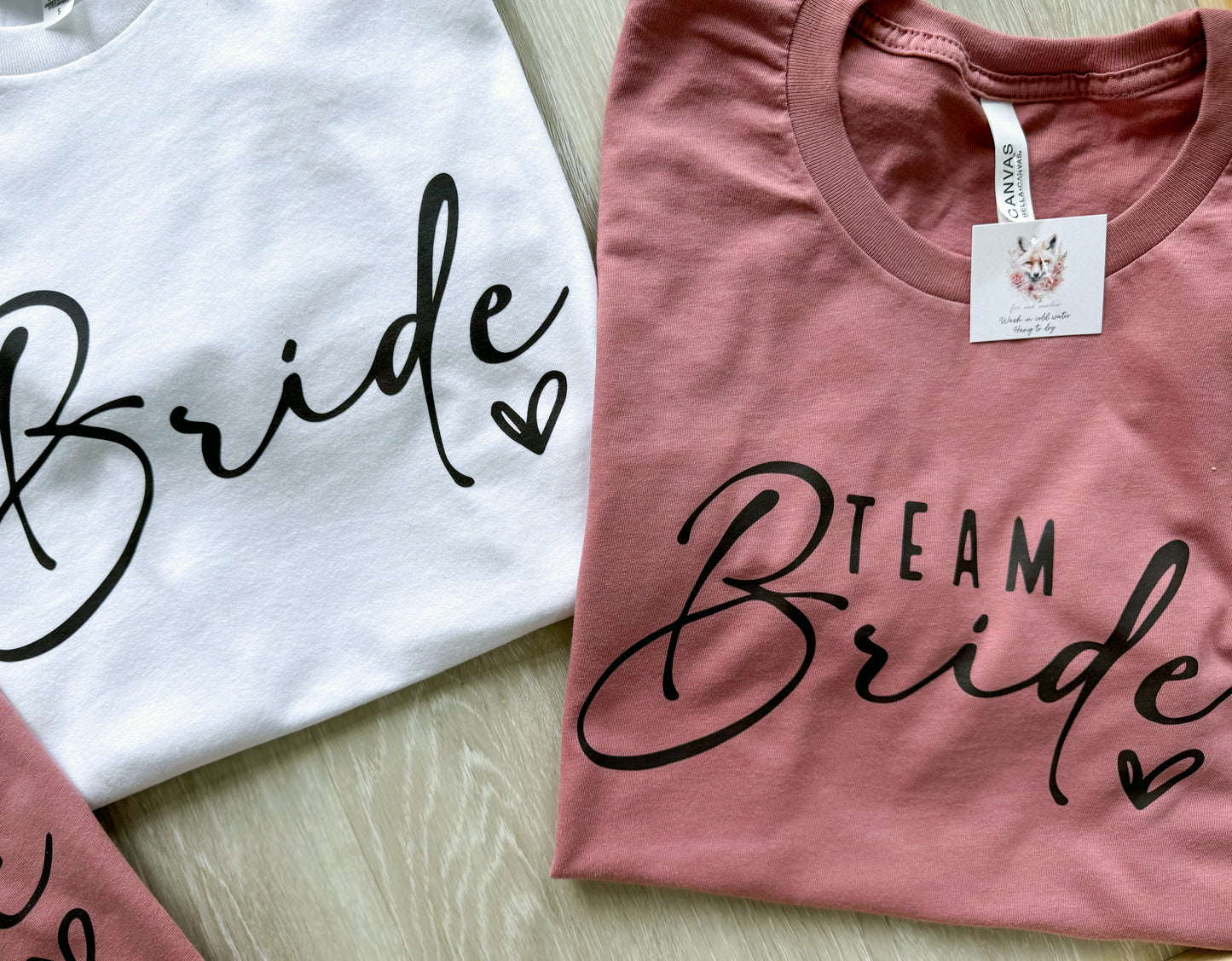 T-Shirt Team Bride