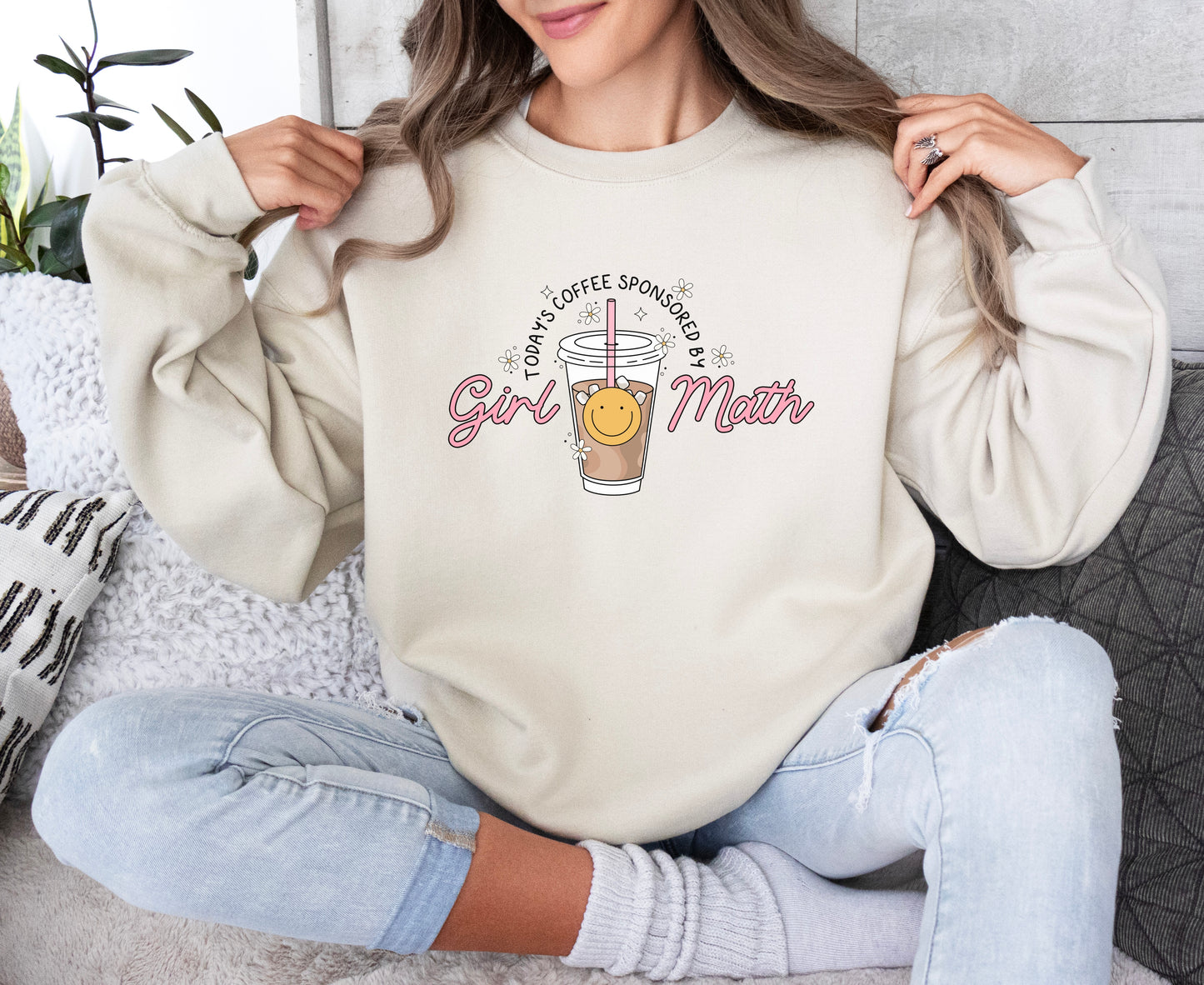 Girl Math Crewneck