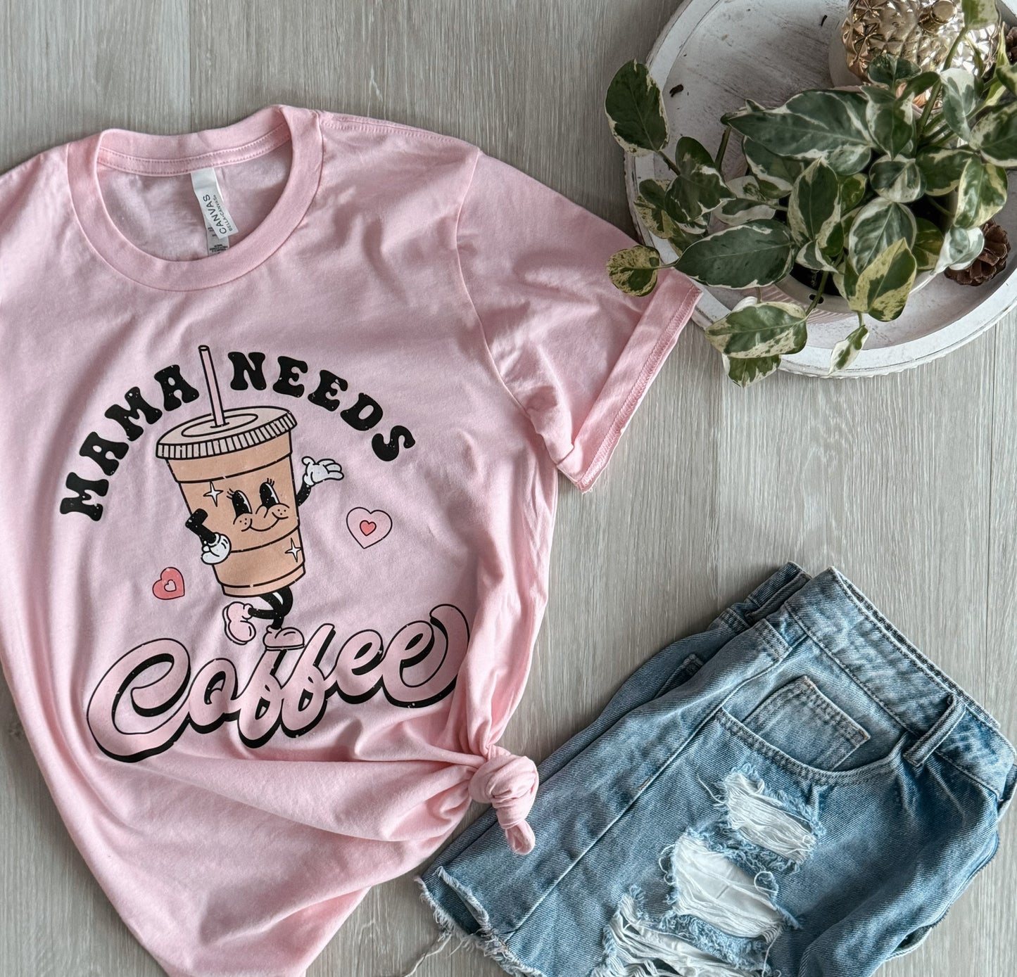 PRÊT À PARTIR T-Shirt Maman a Besoin de Café