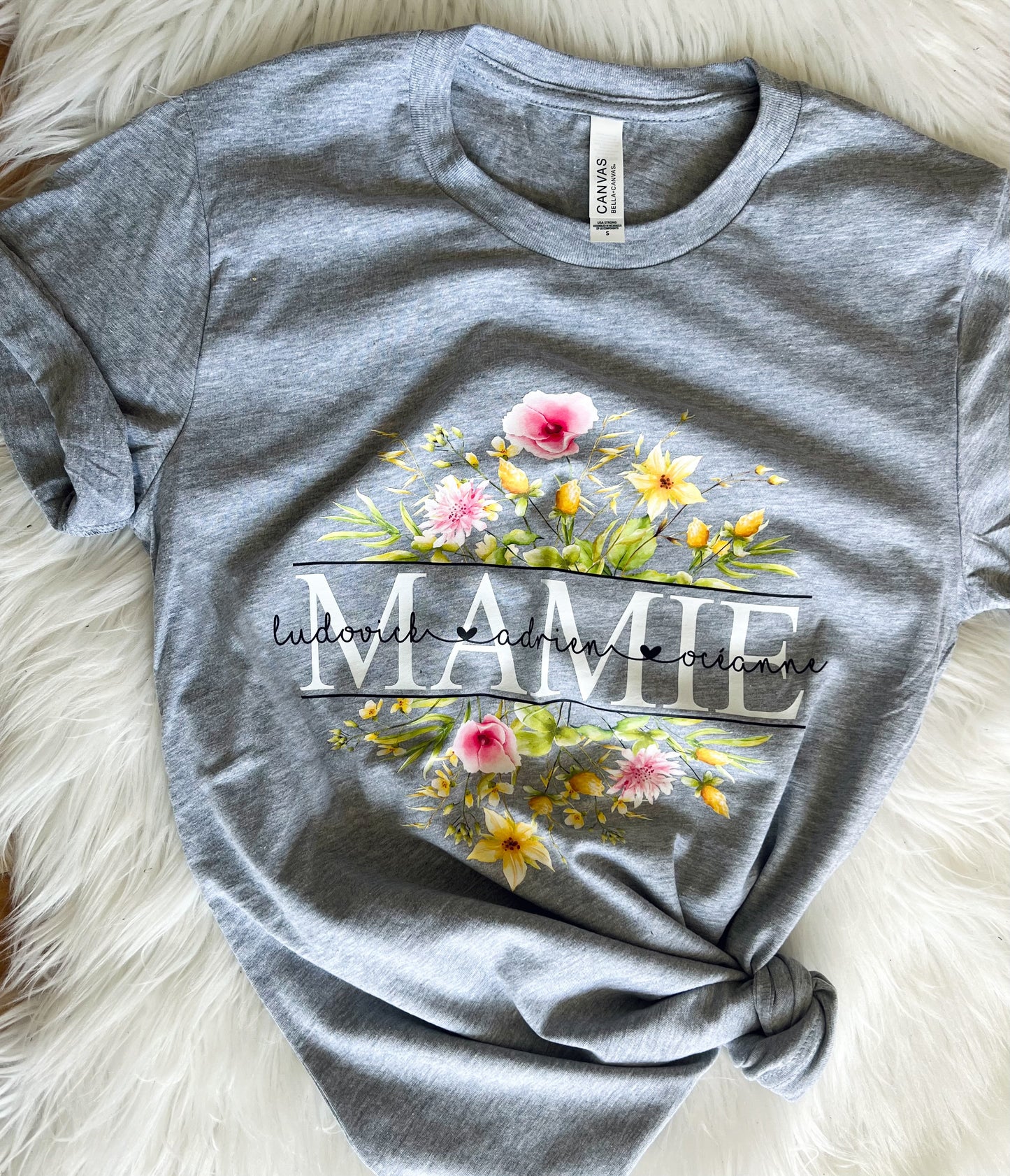 Personalized Wildflower T-Shirt