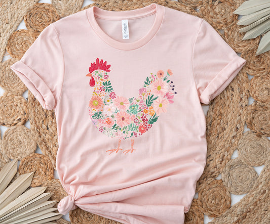 PRÊT À PARTIR LARGE T-Shirt Poule