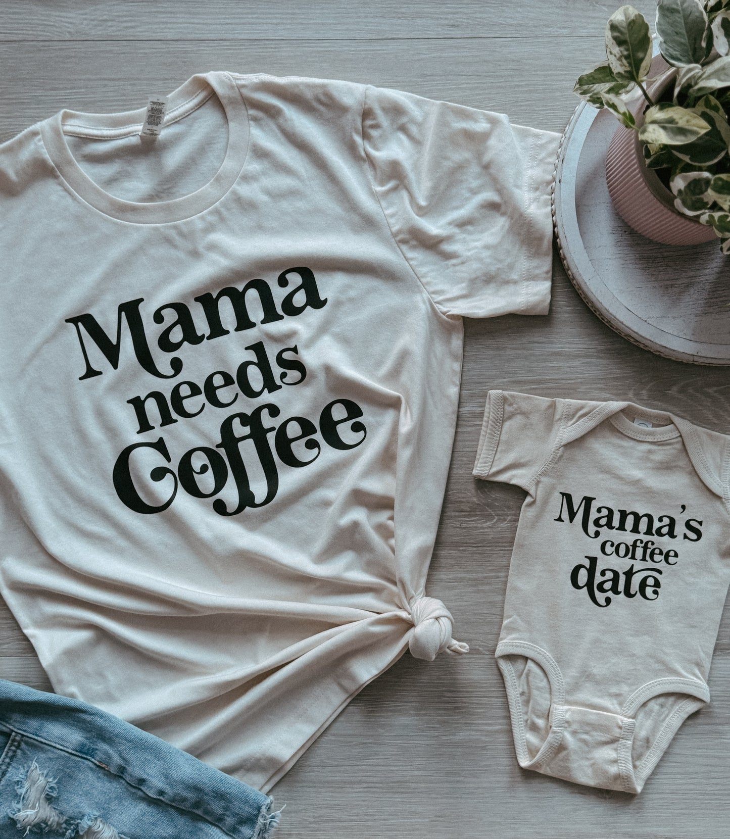 T-Shirt Maman a Beson D'un Café