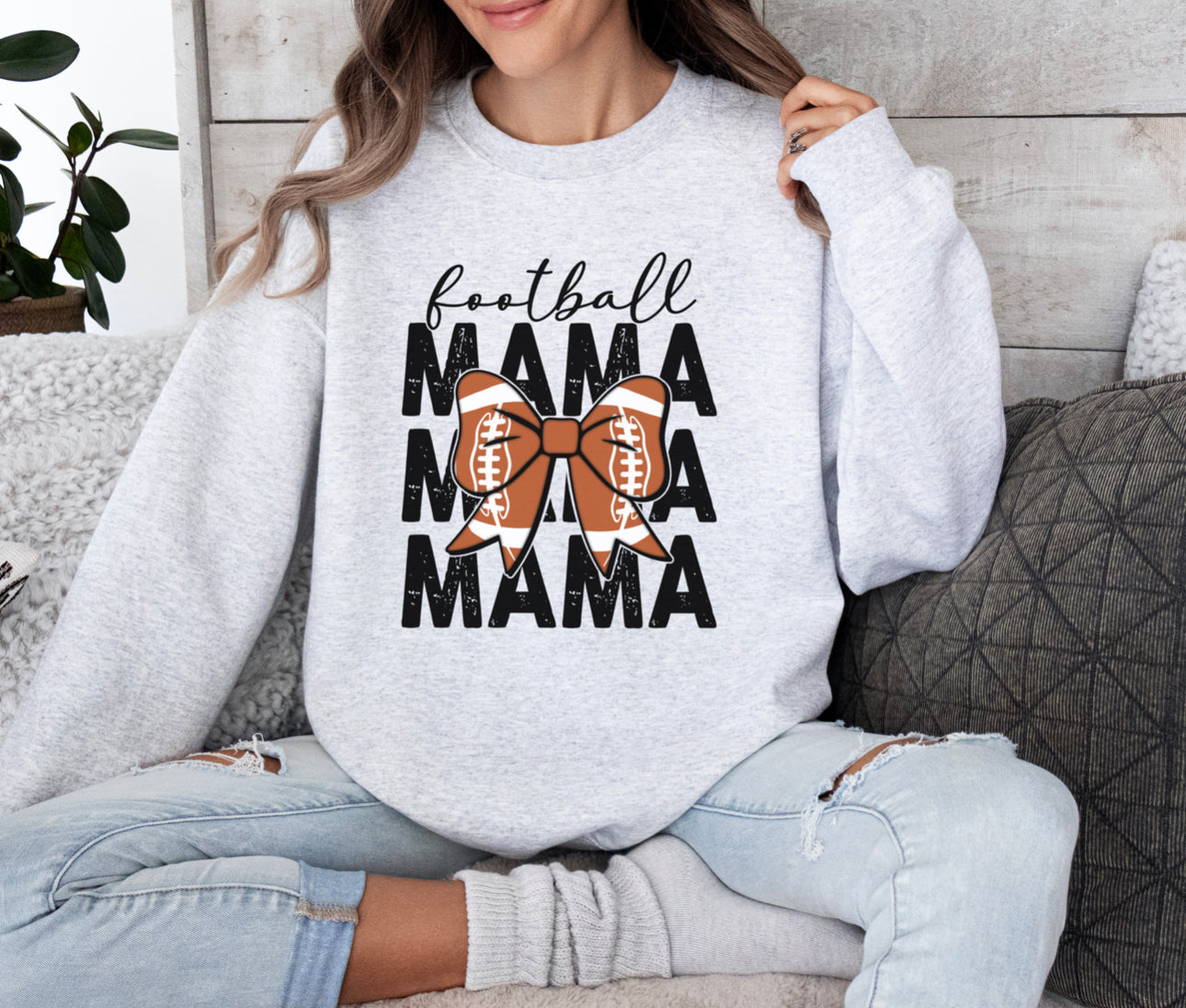 Football Mama Crewneck