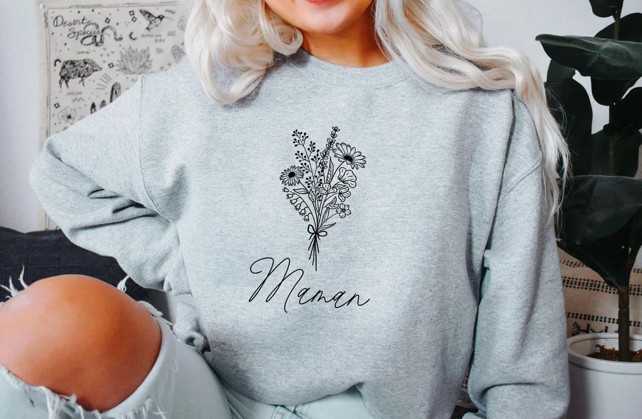 Maman/Mamie Crewneck