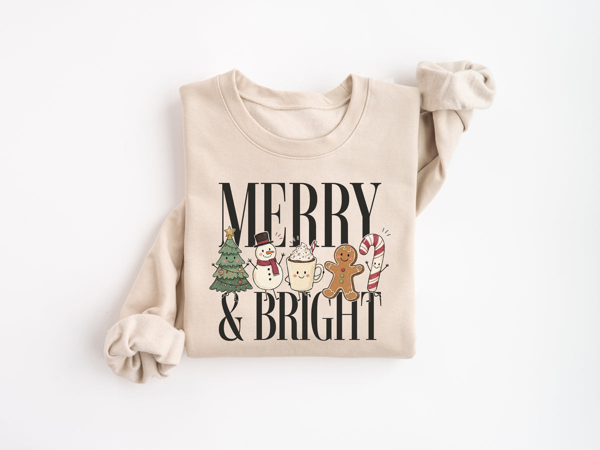 Merry & Bright Crewneck