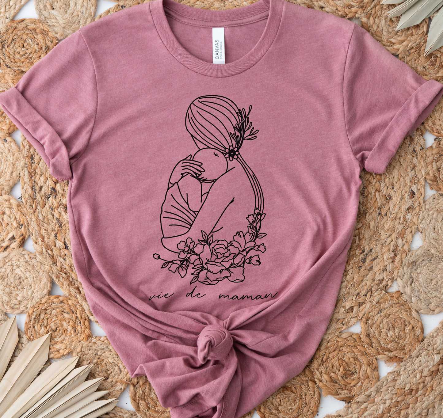 READY TO SHIP XS Vie De Maman T-Shirt