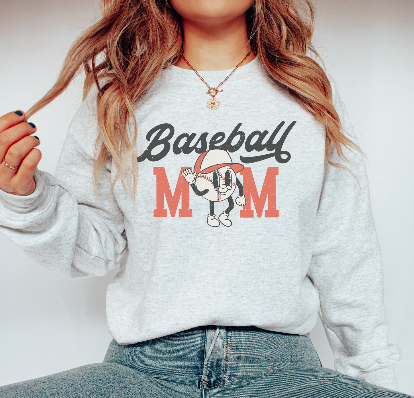 Baseball Mom Crewneck