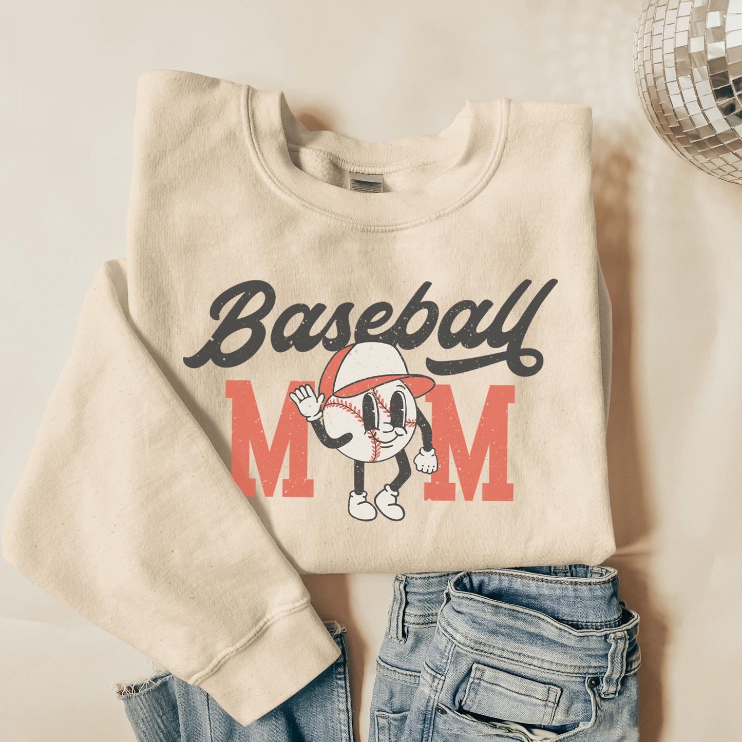 Baseball Mom Crewneck