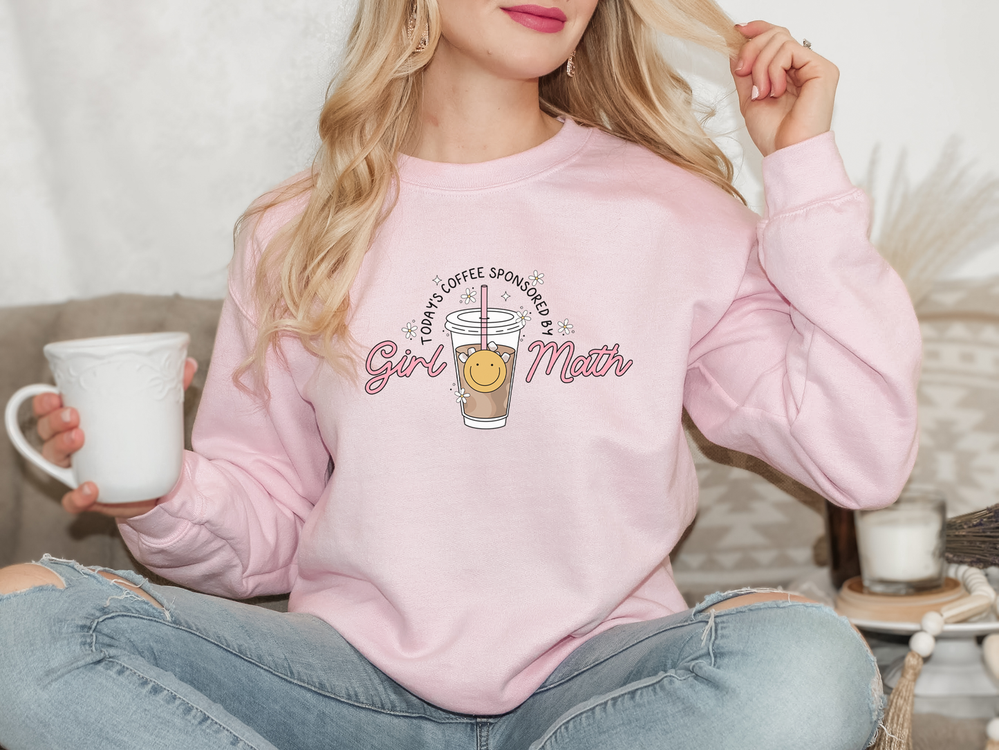 Girl Math Crewneck