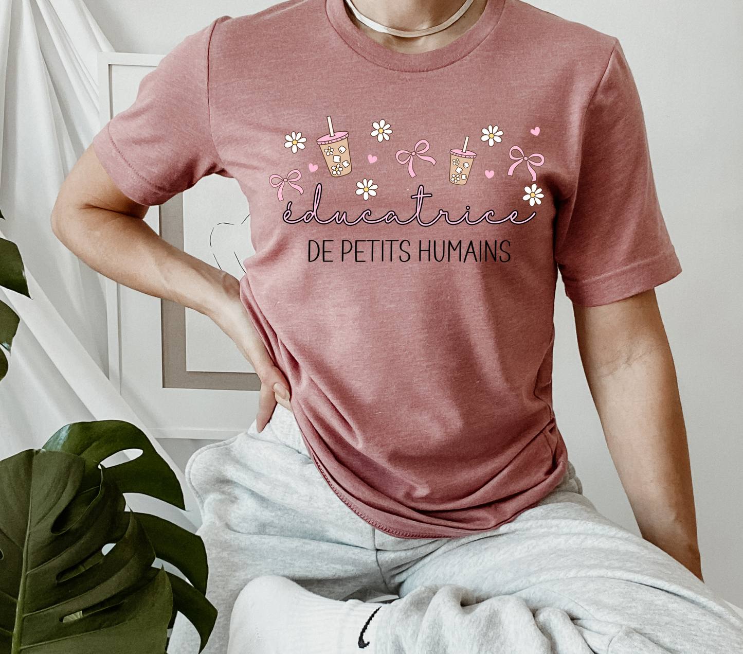 T-shirt Éducatrice/Enseignante de Petits Humains